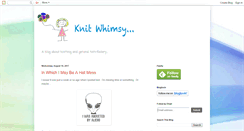 Desktop Screenshot of knitwhimsy.com