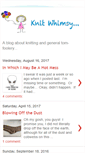 Mobile Screenshot of knitwhimsy.com